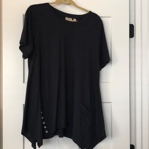 Navy tunic tee